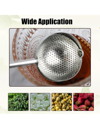 2 Piezas Infusores de Té de Acero Inoxidable Siktorrwd
