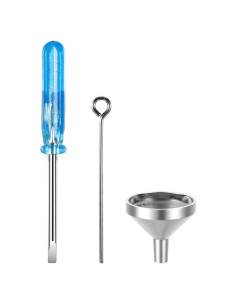 Kit de Relleno de Embudo de Acero Inoxidable Sariel para Cenizas