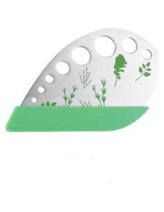 Deshojador de Hierbas EcomTrend - Acero Inoxidable 9 Agujeros