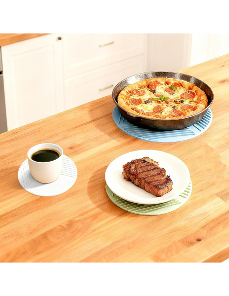 Tapas de Silicona 9-Pack FINENUT - Resistentes al Calor y Apto Lavavajillas