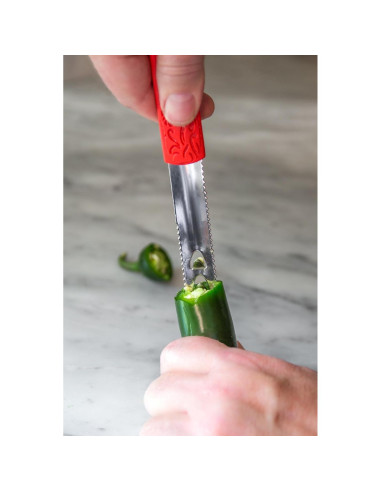 Cuchillo Corer de Jalapeño Outset 20.32 cm Acero Inoxidable