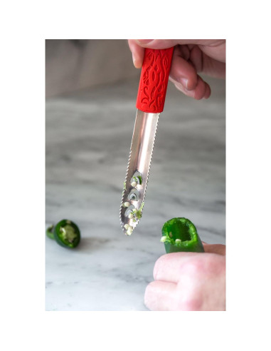 Cuchillo Corer de Jalapeño Outset 20.32 cm Acero Inoxidable