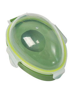 Contenedor de Almacenamiento de Aguacate Wvapzwr Verde 15.3x11x8 cm