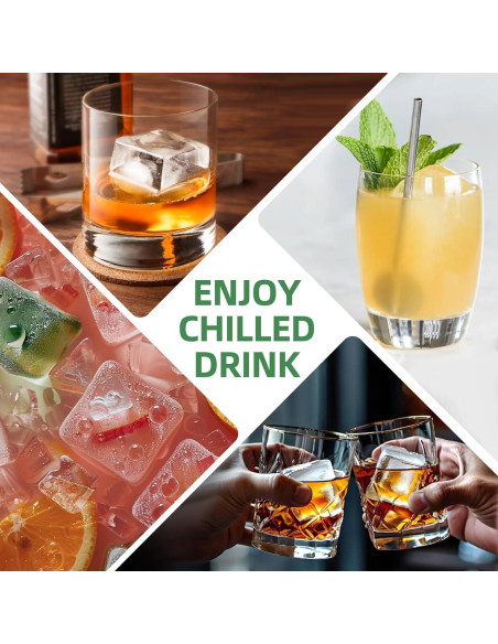 Bandeja de Hielo Amcubec 2 Piezas 16 Cubos 5.1 cm Gris