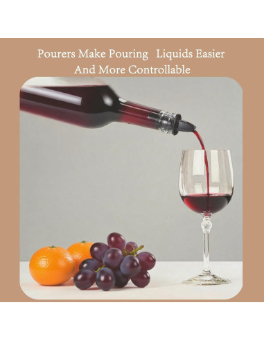 10 Botellas de Plástico 15oz con Tapas y Vertedores QXSFRKG