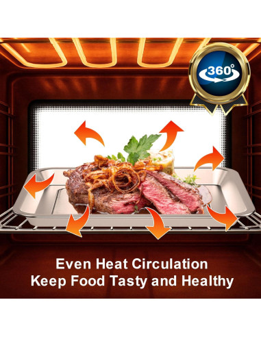 Juego de bandeja y rejilla para freidora Breville BOV845BSS