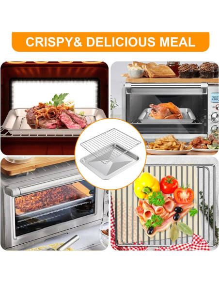 Juego de bandeja y rejilla para freidora Breville BOV845BSS