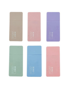 Cinta Correctora LOPURO 6 Pcs Color Pastel 5mm para Oficina