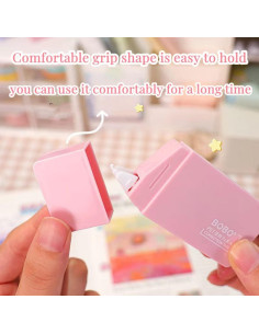 Cinta Correctora LOPURO 6 Pcs Color Pastel 5mm para Oficina 2