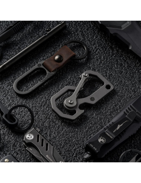 Multiherramienta de Llavero KeyUnity KU06 en Titanio 3 en 1