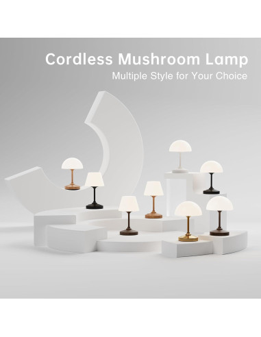 Lámpara de Hongo Inalámbrica Dawnwake 5000mAh IP44