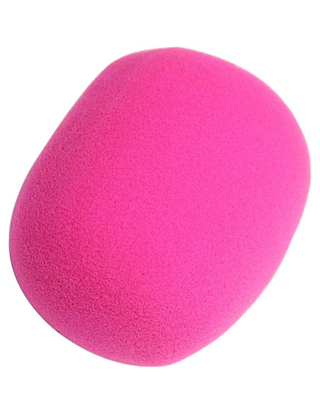 Funda de micrófono Fielect de espuma rosa 62x70mm