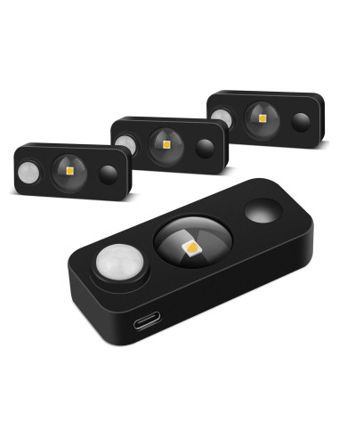 Luz Nocturna LED con Sensor de Movimiento LEDLampsWorld 4 Pzas