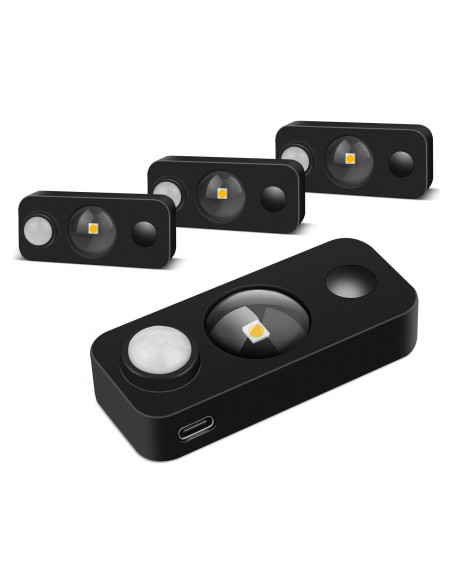 Luz Nocturna LED con Sensor de Movimiento LEDLampsWorld 4 Pzas