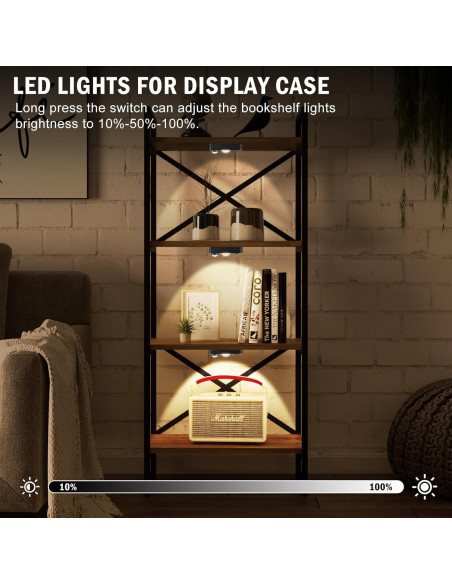 Luz Nocturna LED con Sensor de Movimiento LEDLampsWorld 4 Pzas