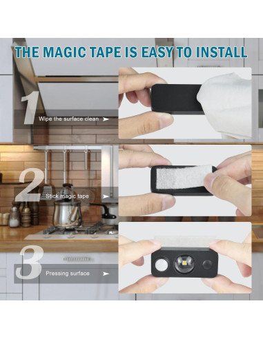 Luz Nocturna LED con Sensor de Movimiento LEDLampsWorld 4 Pzas