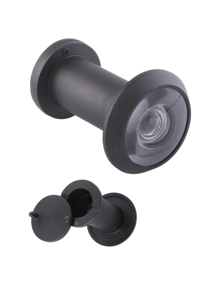 Visor de Puerta de Latón Macizo Emtek 2610 200 Grados