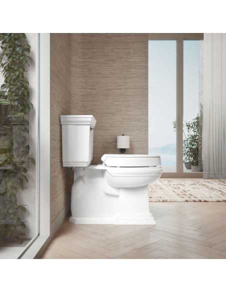 Asiento de Inodoro Elevado KOHLER Hyten 7.62 cm Cierre Suave Blanco