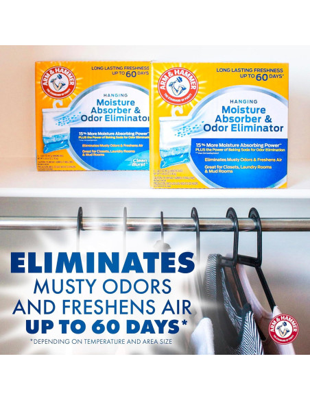Absorbente de Humedad Arm & Hammer 6 Pzas 456 g Frescura Duradera