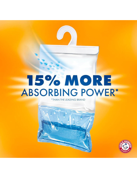 Absorbente de Humedad Arm & Hammer 6 Pzas 456 g Frescura Duradera