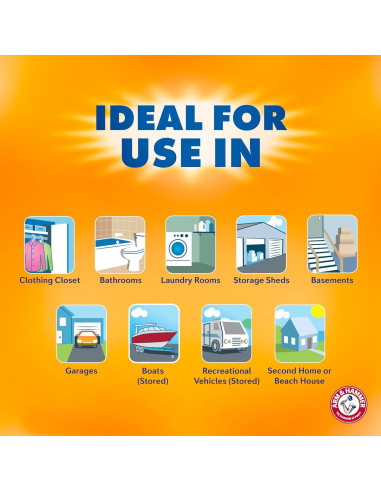 Absorbente de Humedad Arm & Hammer 6 Pzas 456 g Frescura Duradera