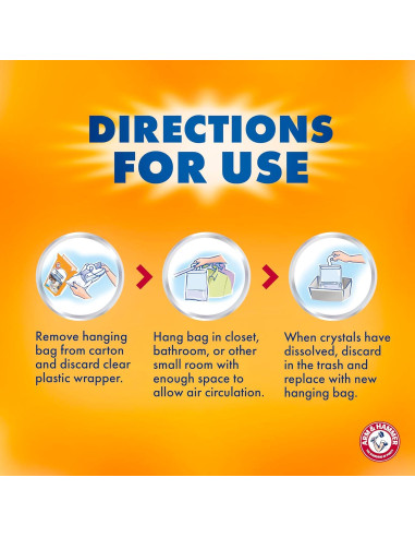 Absorbente de Humedad Arm & Hammer 6 Pzas 456 g Frescura Duradera