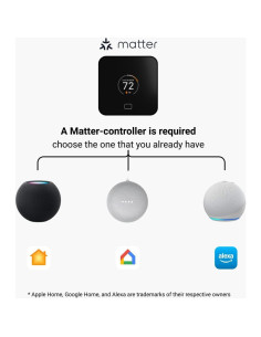Termostato Digital Inteligente LUX TQ1 WiFi Programable 24V 2