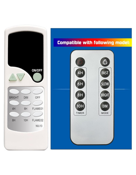 Control Remoto Reemplazo Vela LED Liown 38017 Multi-Función