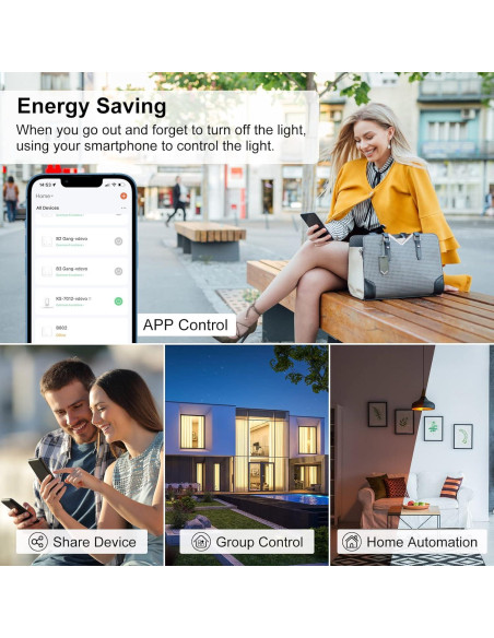 Interruptores Reguladores Inteligentes Milfra 3 Vías Paquete de 2