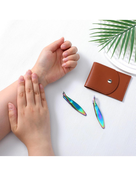 Cortador de Cutículas Mini Ajcotahm 2 Pcs Acero Inoxidable