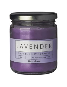 Vela Aromática Eliminadora de Olores Maplefield 340g - Lavanda