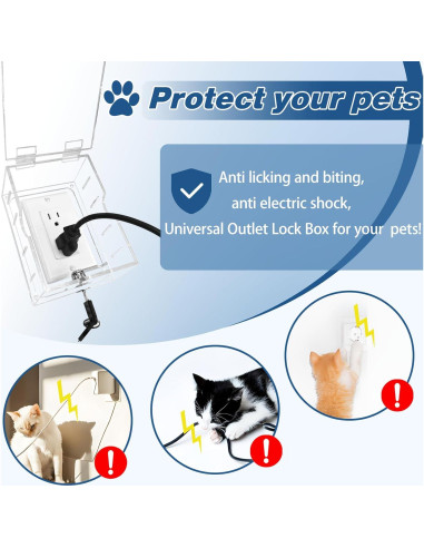 Cubierta Protectora de Enchufes Eléctricos para Bebés - 12.57x8.51x6.50 cm