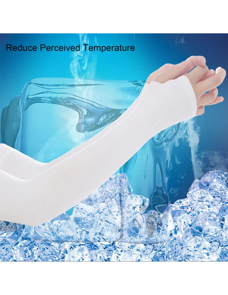 3 Pares de Mangas de Protección Solar y Enfriamiento Unisex