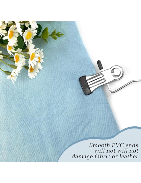 20 Ganchos Colgantes de Acero Inoxidable Quacc 10.4 cm