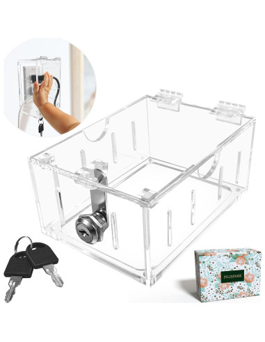 Cubierta Protectora de Enchufes Eléctricos para Bebés - 12.57x8.51x6.50 cm