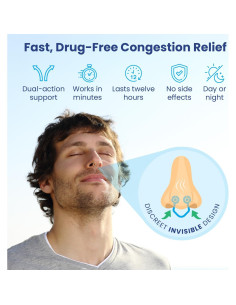 Dilatadores Nasales Mentolados ScentTech - 28 Unidades para Congestión 2