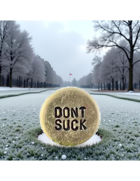 Marcador de Pelota de Golf WLngtv con Clip y Mensaje Humorístico