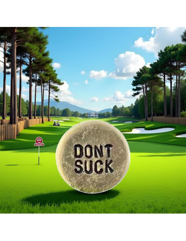 Marcador de Pelota de Golf WLngtv con Clip y Mensaje Humorístico