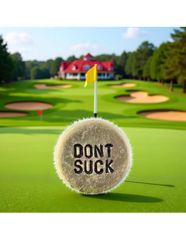 Marcador de Pelota de Golf WLngtv con Clip y Mensaje Humorístico