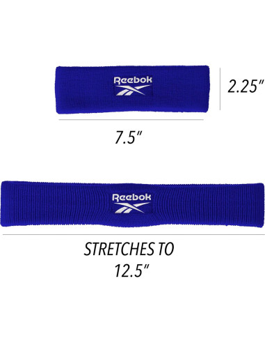 Banda de Sudor Atlética Reebok RBKV1036F - 5.72cm Ancha