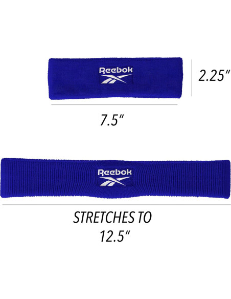 Banda de Sudor Atlética Reebok RBKV1036F - 5.72cm Ancha