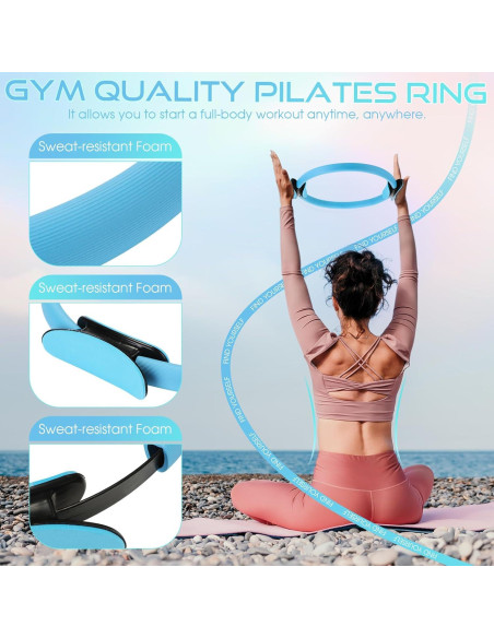 Kit de Pilates en Casa Silipull MIU2774 con Pelota y Banda