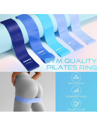 Kit de Pilates en Casa Silipull MIU2774 con Pelota y Banda