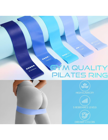 Kit de Pilates en Casa Silipull MIU2774 con Pelota y Banda