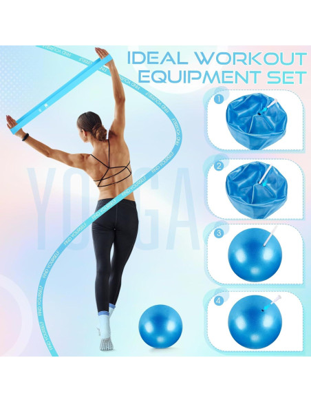 Kit de Pilates en Casa Silipull MIU2774 con Pelota y Banda