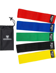 Juego de 5 Bandas de Resistencia Iron Bull Strength - Ejercicio y Terapia 2