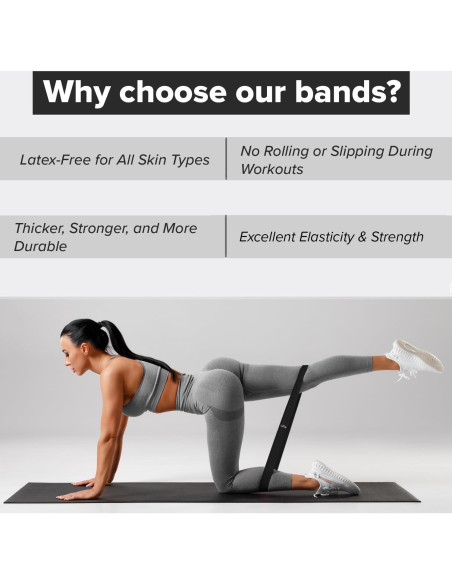 Juego de 5 Bandas de Resistencia Iron Bull Strength - Ejercicio y Terapia