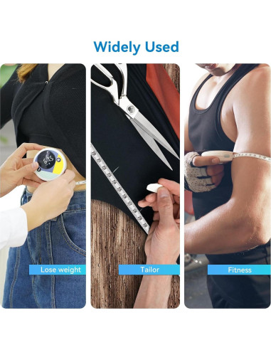 Cinta Métrica Digital EJEJAY 150cm con App Bluetooth