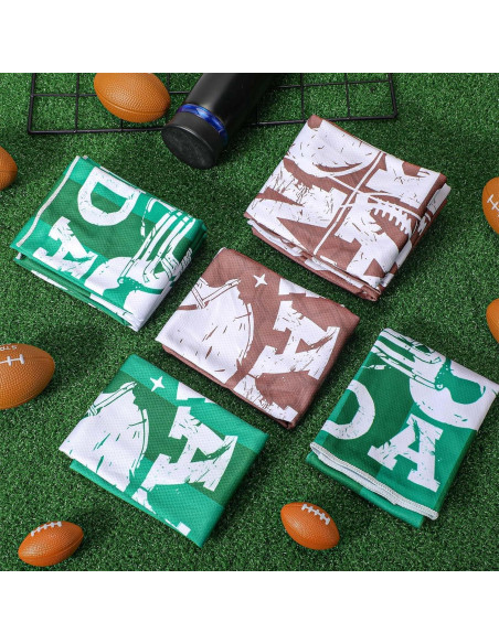 12 Toallas de Enfriamiento de Fútbol Mindsoft 88.9x38.1cm Microfibra