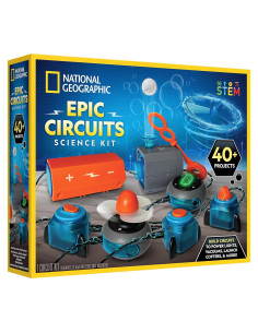Kit de Electrónica National Geographic - 40 Proyectos STEM para Niños